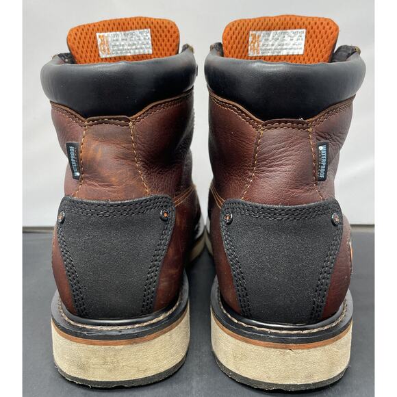 Timberland PRO Gridworks Waterproof Worksite Boots Mens 12 Wide Fast Ship main image 5